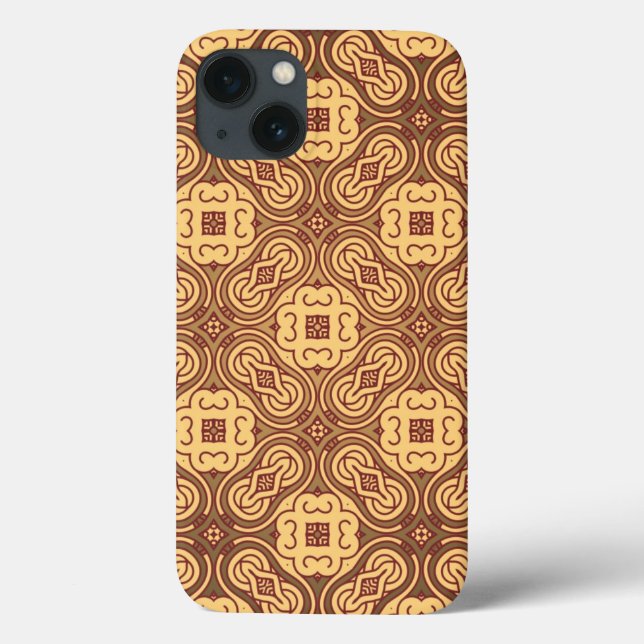 Colourful retro pattern background Case-Mate iPhone case (Back)