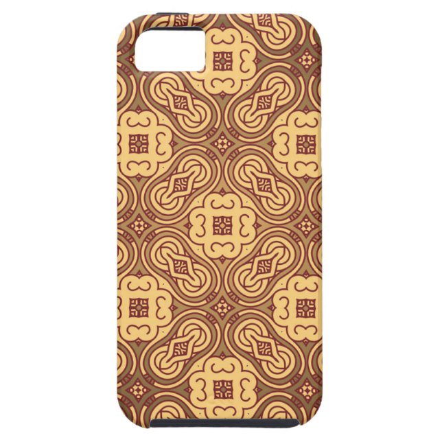 Colourful retro pattern background Case-Mate iPhone case (Back)