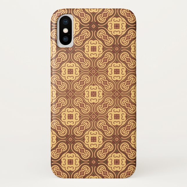 Colourful retro pattern background Case-Mate iPhone case (Back)