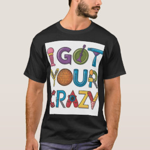 Colourful retro typography design featuring playfu T-Shirt