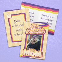 Colourful Retro Typography Quote Photo Mother's Da