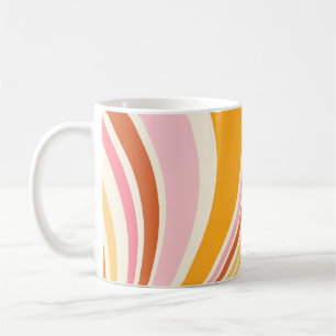 Colourful retro vibes coffee mug