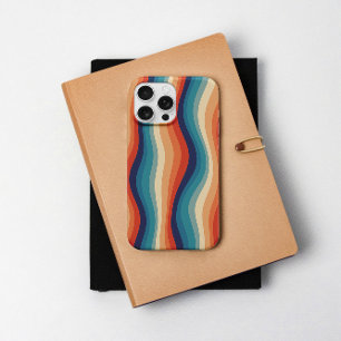 Colourful Retro Waves Vintage iPhone 16 Pro Case