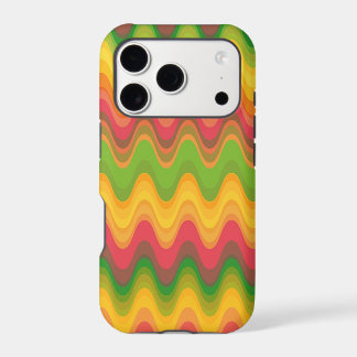 Colourful Retro Zig Zag Mod Summer Chevron Pattern