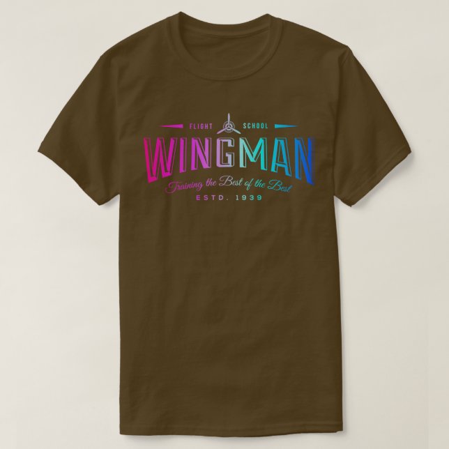 Colourful RGB Typography T-Shirt (Design Front)