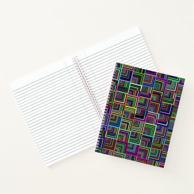 Colourful Right-Angle Notebook (Inside)