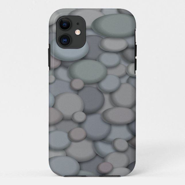 Colourful River Rock Pebbles Art Case-Mate iPhone Case (Back)