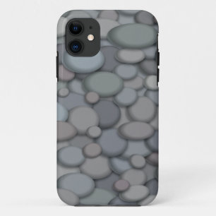 Colourful River Rock Pebbles Art iPhone 11 Case