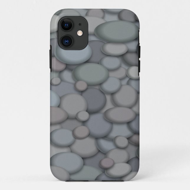 Colourful River Rock Pebbles Art Case-Mate iPhone Case (Back)
