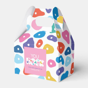 Colourful Rock Climbing Foot Holds Favor Box