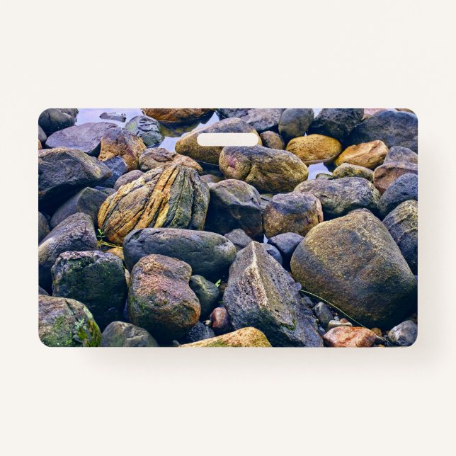 Colourful rocks    badge (Front)