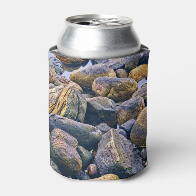Colourful rocks    can cooler (Can Front)
