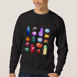 Colourful Rocks Geology Sweatshirt