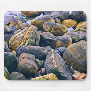 Colourful rocks    mouse pad