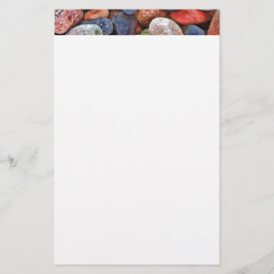 Colourful Rocks Stationery