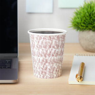 Colourful rolls of wrapping paper featuring variou cups