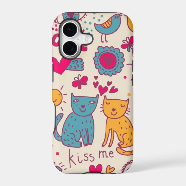 Colourful romantic pattern (Back)