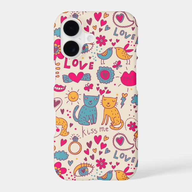 Colourful romantic pattern (Back)