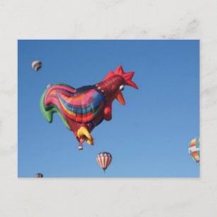 Colourful Roostesr Postcard