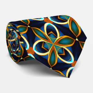 Colourful Rose Pattern Tie