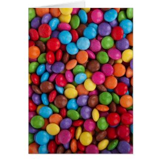 Colourful Round Chocolate Candy Sweets