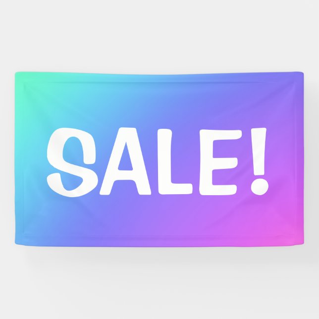 Colourful SALE! Banner (Horizontal)