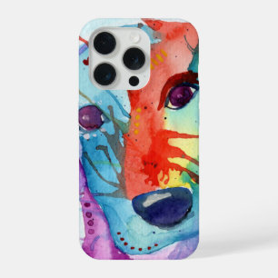 Colourful Sausage Dog iPhone 15 Pro Case
