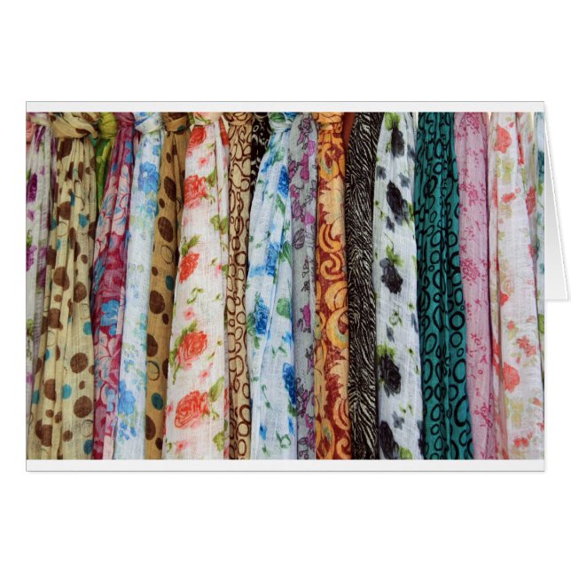 Colourful Scarf Pattern (Front Horizontal)