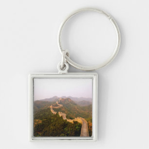 Colourful scenic at the great Wall of China in Keychain