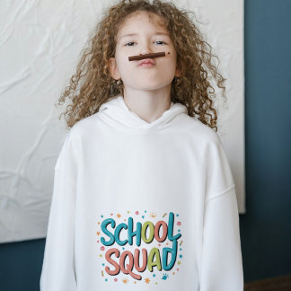 Colourful School Squad Design - Fun Back-to-School T-Shirt