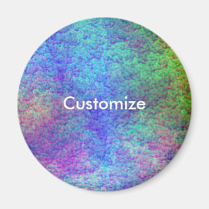 Colourful Sea Bed III - Template Magnet