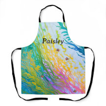 Colourful Sea Grass Apron with Clown Fish