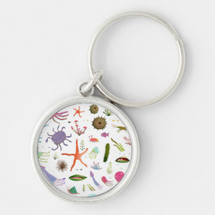 Colourful Sea Life Keychain