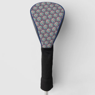 Colourful Sea Turtle Golf Head Cover