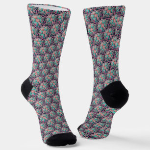 Colourful Sea Turtle Socks
