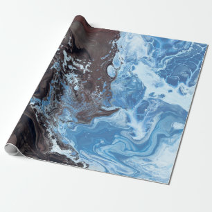 Colourful sea wrapping paper