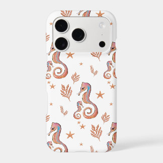 Colourful Seahorse Ocean Pattern