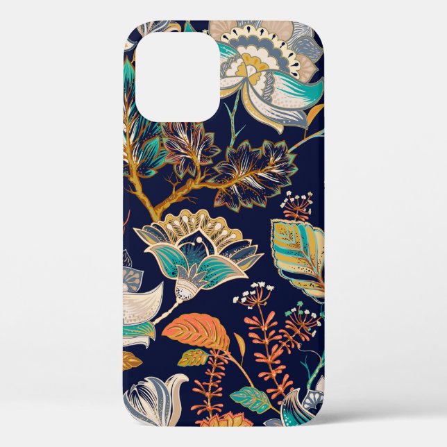 Colourful seamless pattern. Floral background. Flo Case-Mate iPhone Case (Back)