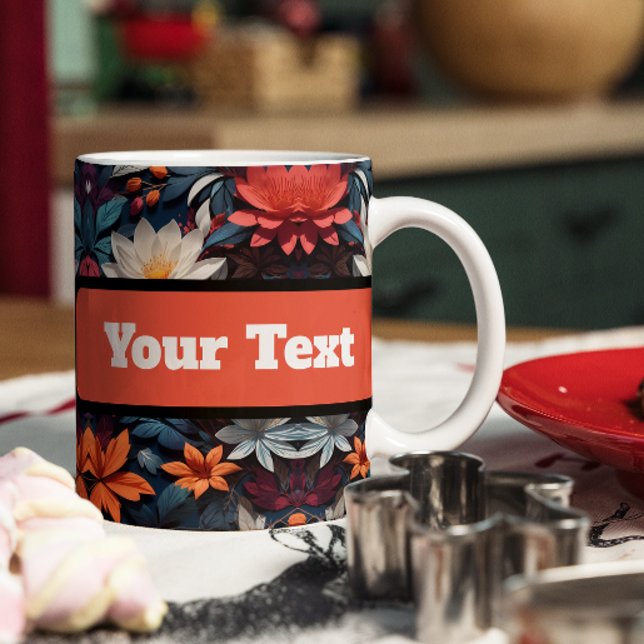 Colourful Seamless Patterns Fabric Coffee Mug (Creator Uploaded)