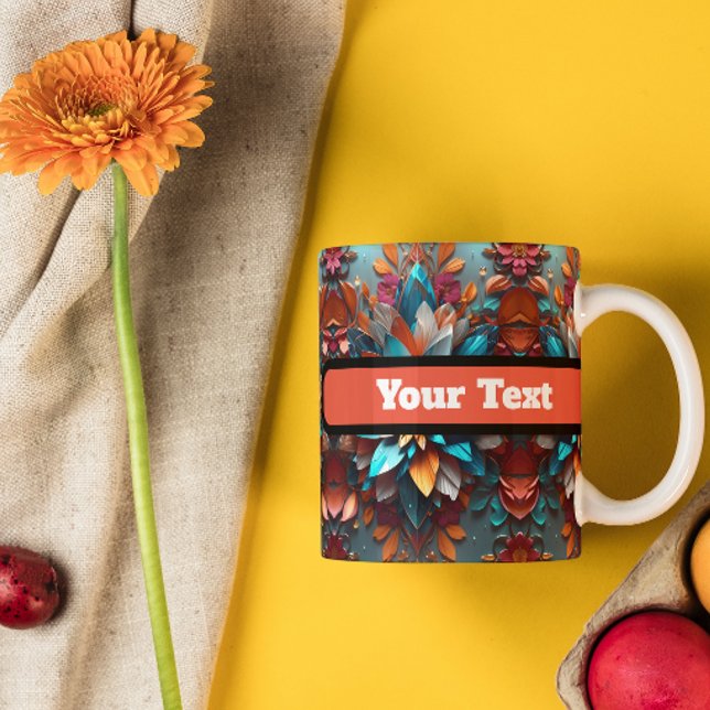 Colourful Seamless Patterns Fabrics Coffee Mug (Creator Uploaded)