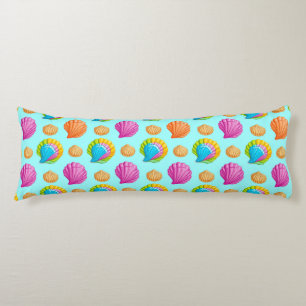 Colourful Seashells Body Pillow