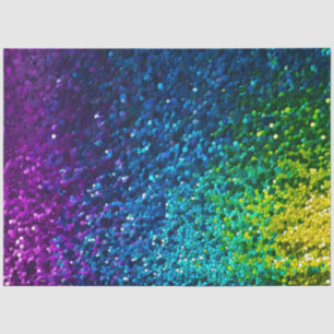 Colourful Sequin Art Tissue Paper