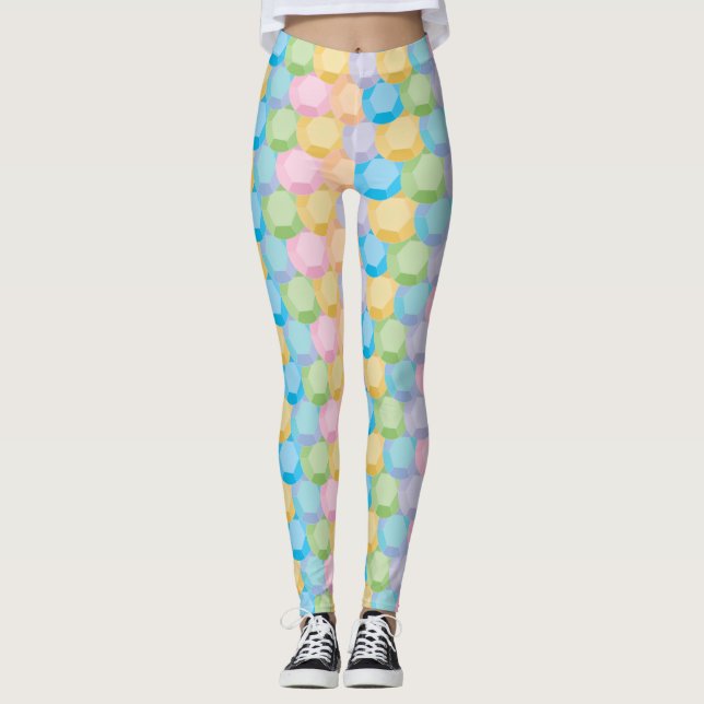 Colourful Sequins Leggings (Front)