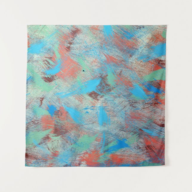 Colourful series: abstract background texture. tapestry (Front)
