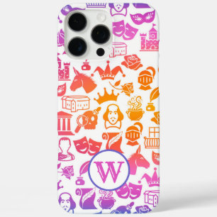 Colourful Shakespeare iPhone 16 Pro Max Case