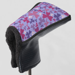 Colourful Shamrocks Golf Head Cover
