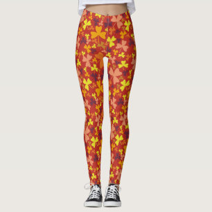 Colourful Shamrocks Leggings