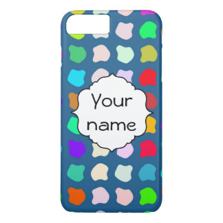 Colourful shapes abstract design iPhone 8 plus/7 plus case