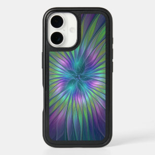 Colourful Shiny Fantasy Flower Abstract Fractal Ar