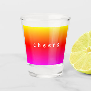 Colourful Shot Glass Cheers - Fresh Colours